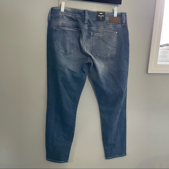 Mavi Alexa ankle mid rise skinny with distressing size 31 - Picture 6 of 12